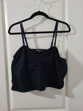 Love & Legend Plus Size Cropped Bra Top